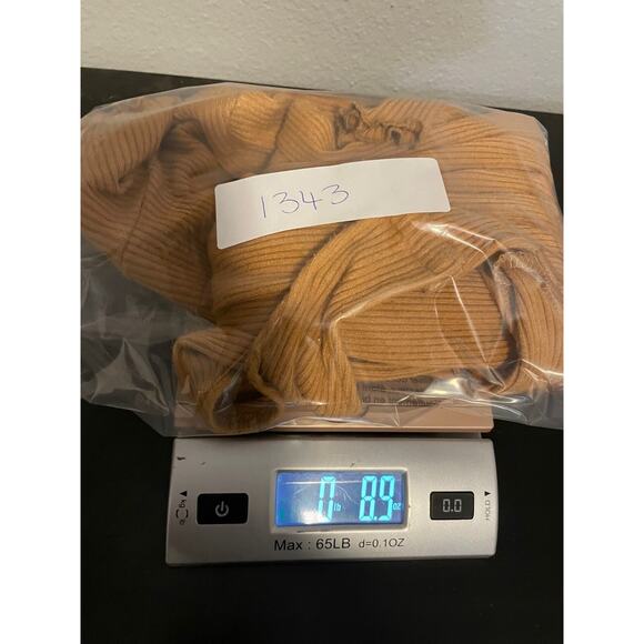 Intimately Free People Womens Bodysuit Small Brown Ribbed Mock Neck Long Sleeve - Picture 7 of 7